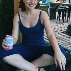 Old navy denim jumpsuit size 4